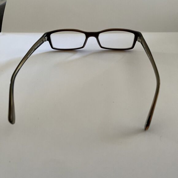 O & X Eyeglasses New York OP-89U Japan Designer Frames Only Brown 52-17-140 - Picture 5 of 6